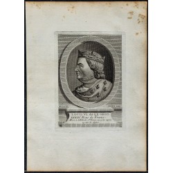 1778 - Portrait de Louis VI dit le Gros 