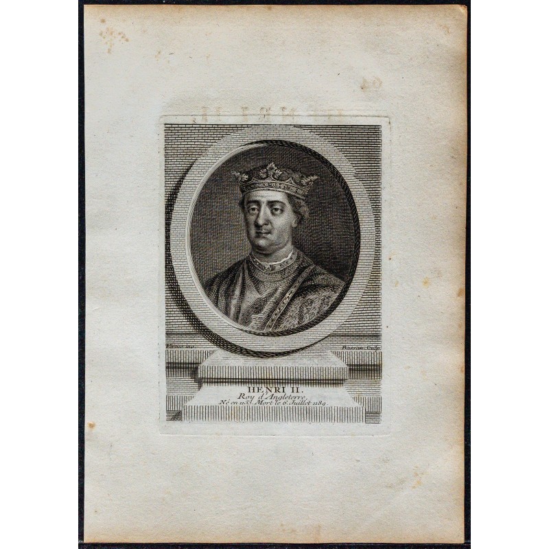 1778 - Portrait de Henri II Plantagenêt 1778 - Portrait de Henri II Plantagenêt