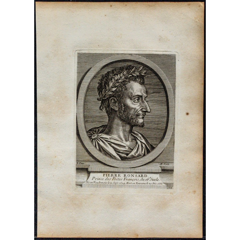 1778 - Portrait de Pierre de Ronsard 