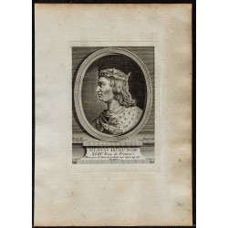 1778 - Portrait de Louis IX dit Saint Louis 