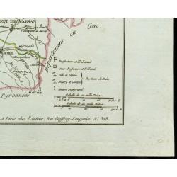 Gravure de 1802 - Département des Landes - 5