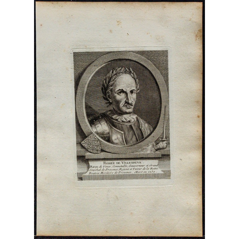 1778 - Portrait de Romée de Villeneuve 1778 - Portrait de Romée de Villeneuve