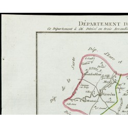 Gravure de 1802 - Département du Loir et Cher - 2