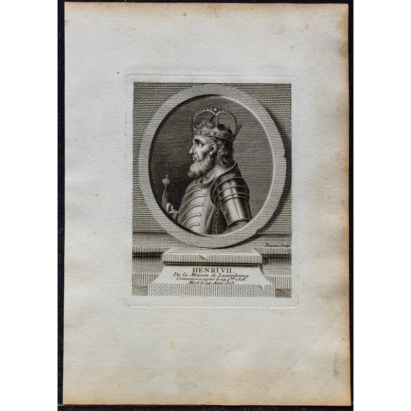 1778 - Portrait de Henri VII de Luxembourg 