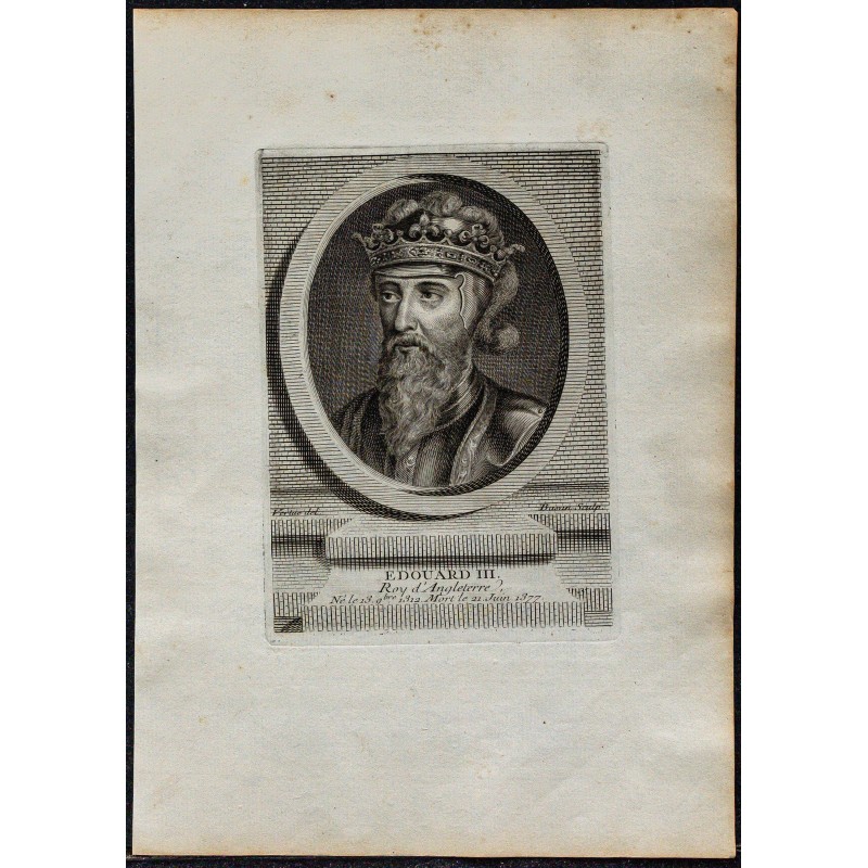 1778 - Portrait de Édouard III 1778 - Portrait de Édouard III