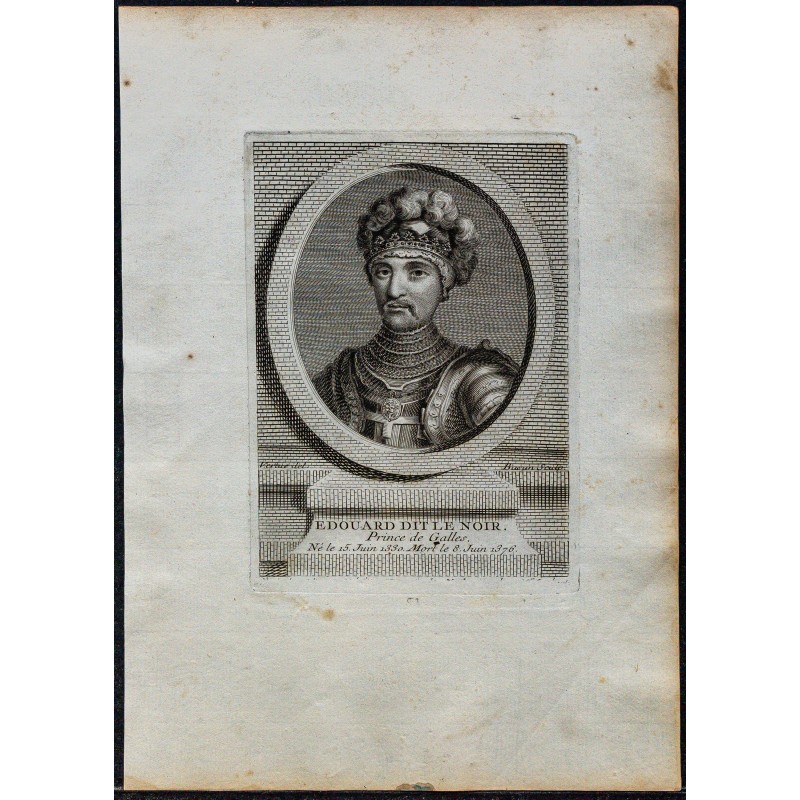 1778 - Portrait de Édouard de Woodstock 