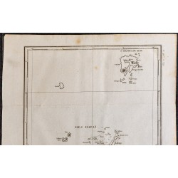 1835 - Carte des îles Tonga 