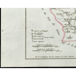 Gravure de 1802 - Département du Rhöne et de la Loire - 4