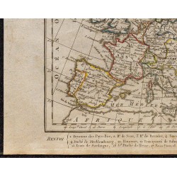 1823 - Carte de l'Europe 