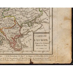 1823 - Carte de l'Europe 