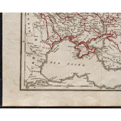 1823 - Carte Russie d'Europe, partie méridionale 