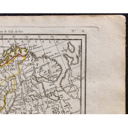 1823 - Carte de Scandinavie et de Laponie 