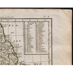 1823 - Carte Angleterre et Principauté de Galles 