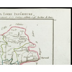 Gravure de 1802 - Département de la Loire Inférieure - 3