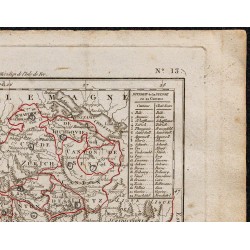 1823 - Carte de la République helvétique (Suisse) 