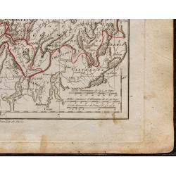 1823 - Carte de la République helvétique (Suisse) 