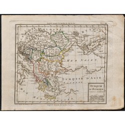 1823 - Carte Turquie d'Europe 