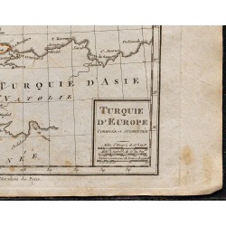 1823 - Carte Turquie d'Europe 