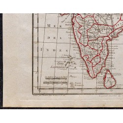 1823 - Carte de l'Indostan (Indes) 