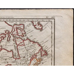 1823 - Carte d'Amérique Septentrionale 