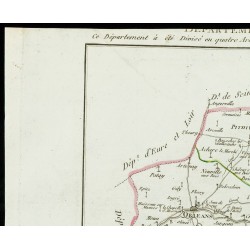 Gravure de 1802 - Département du Loiret - 2