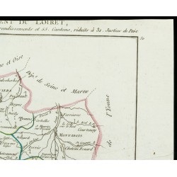 Gravure de 1802 - Département du Loiret - 3