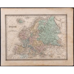 1860 - Carte de l’Europe 