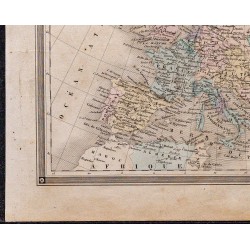 1860 - Carte de l’Europe 
