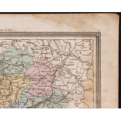1860 - Carte de la Belgique 