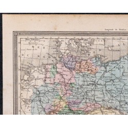 1860 - Carte de l’Allemagne 