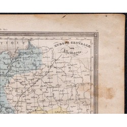 1860 - Carte de l’Allemagne 