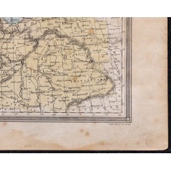 1860 - Carte de l’Allemagne 