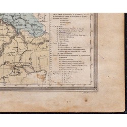 1860 - Carte de la Prusse et de la confédération germanique 