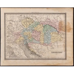 1860 - Carte de l’Autriche 