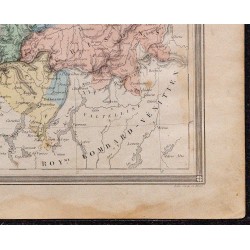 1860 - Carte de la Suisse 