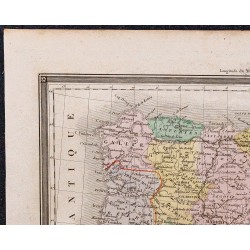 1860 - Carte de l’Espagne & Portugal 