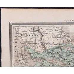 1860 - Carte de de la Grèce 