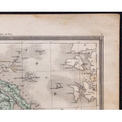 1860 - Carte de de la Grèce 