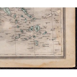 1860 - Carte de de la Grèce 