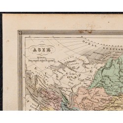 1860 - Carte de l’Asie 