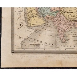 1860 - Carte de l’Asie 