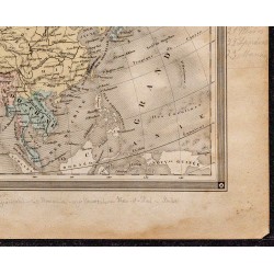 1860 - Carte de l’Asie 