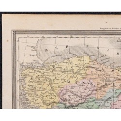 1860 - Carte de la Turquie 