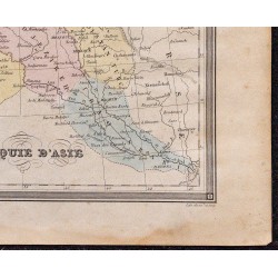 1860 - Carte de la Turquie 