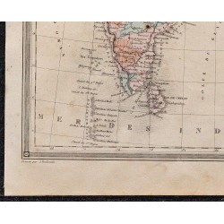 1860 - Carte de l’Inde 