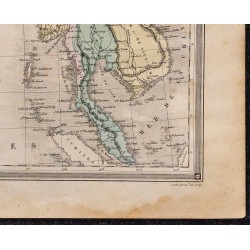1860 - Carte de l’Inde 