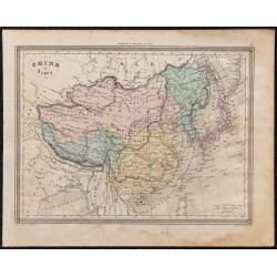 1860 - Carte de la Chine et du Japon 