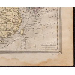 1860 - Carte de la Chine et du Japon 