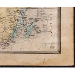 1860 - Carte de l’Afrique 