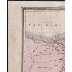 1860 - Carte de l’Égypte 